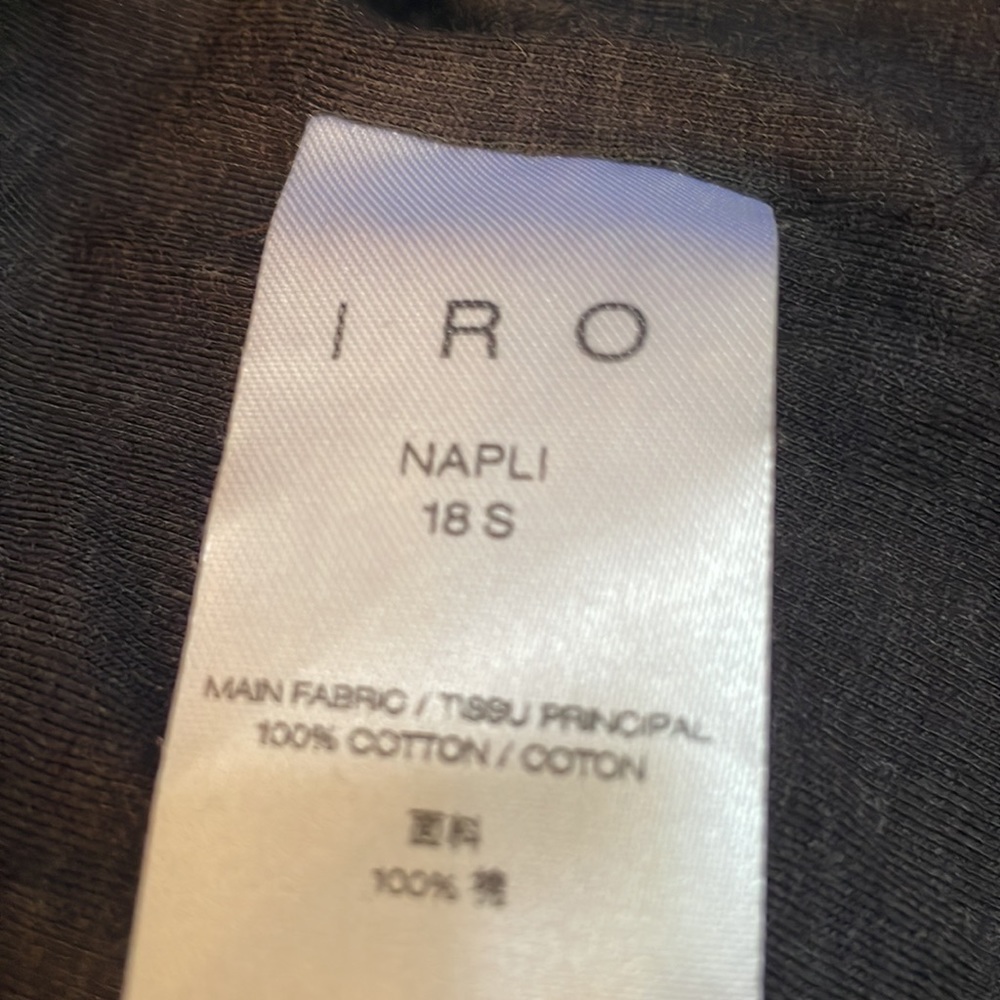 IRO Napli silver sequins jacket size 40 or 8 - Picture 5 of 6